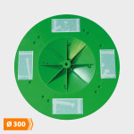 Eibenstock Grundplade – Velcro – Ø 300 mm 108683