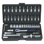 Bato Topnøglesæt 1/4" - 46 dele 1308