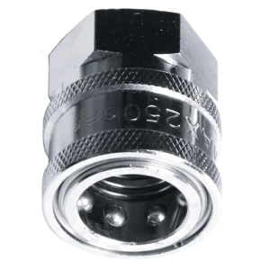 Reno Lynkobling - 3/8" messing, plastkap...