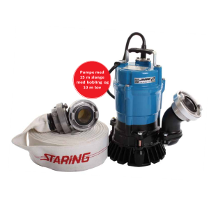 Tsurumi HS2.4S sæt 1-15  m/slange 2" HS2.4S sæt 1-15