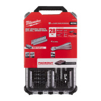 Milwaukee skralde og toppesæt 3/8" 32 dele 4932478812