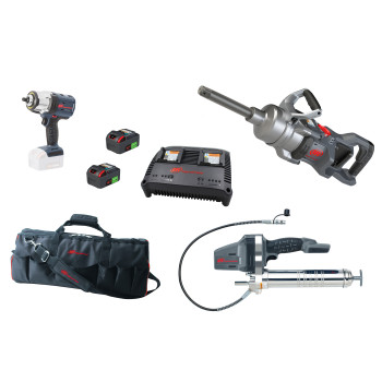 Ingersoll Rand MEGA COMBOSÆT 20V m/2 batt./la...