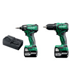 KC18DD Hikoki værktøjssæt 2X5,0Ah DS18DD+WH