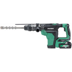 Hikoki kombihammer sds-max DH36DMA 36V 2X4,0AH batterier