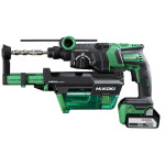 Hikoki bore-/mejselhammer sds+ DH18DPC 18v 2x5,0Ah støv HSC