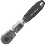 Bato Skraldenøgle 1/4" m/Flexhoved 13991