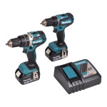 Makita kombo kit DLX2305TJ m. 2x18V 5.0Ah batterier