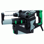 Hikoki bore-/mejselhammer DH28PD sds-plus m/integreret støvsuger