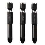 BITS 1/4 PZ 1-50MM (3 STK)