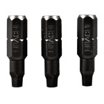 BITS 1/4 ROBERTSON 1-25MM 3 STK - Hitachi 66752366