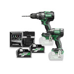 KC18DC Hikoki værktøjssæt 2XBSL36A18 DS18DC+WH18DC
