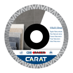 Carat CDBM MASTER RACER flise diamantklinge  Ø125MM CDBM1253