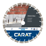 Carat CEBM-TT universal diamantklinge Thunderline MAX Ø230MM CEBMTT2303