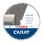 Carat diamantklinge CSMM fliseklinge BRiLLiANT Ø350MM CSMM3504