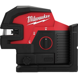 Milwaukee krydslaser M12 CLL4P-0C 4933479202