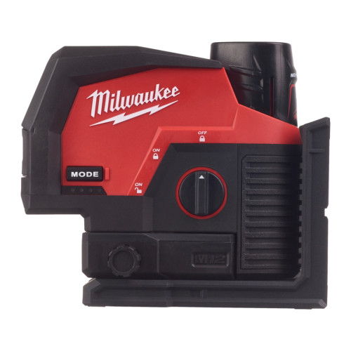 Milwaukee krydslaser M12 CLLP-301C 4933478100