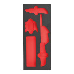 Milwaukee tom skumindlæg til 3 dele cutting and measuring foam ins 4932493681