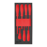Milwaukee tom skumindlæg til 7 dele screwdriver sl sæt foam ins 4932493673