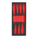 Milwaukee tom skumindlæg til 7 dele screwdriver sl+ph sæt foam ins 4932493672