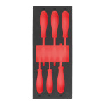 Milwaukee tom skumindlæg til 6  dele screwdriver tx sæt 2 foam ins 4932493670