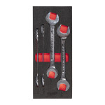 Milwaukee gaffelnøglesæt toolguard™ 4del 4932493630