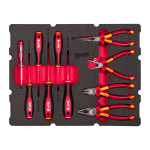 Milwaukee elektrikersæt skum 10 del 4932493637