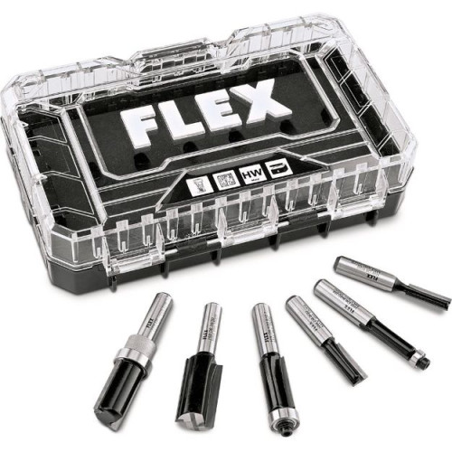 Flex CER overfræsersæt lige (6 stk. 532012