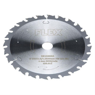Flex akku rundsavsklinge 165x1,6x20mm Z24 456012