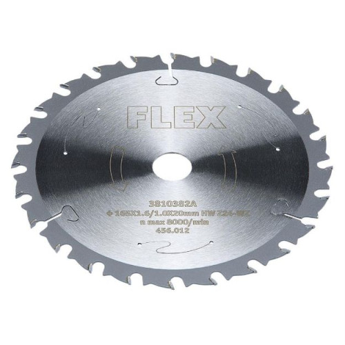 Flex akku rundsavsklinge 165x1,6x20mm Z24 456...