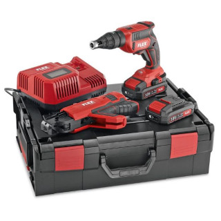 Flex akku gipsskruemaskine DW 45 18.0-EC M/2.5 sæt 466824