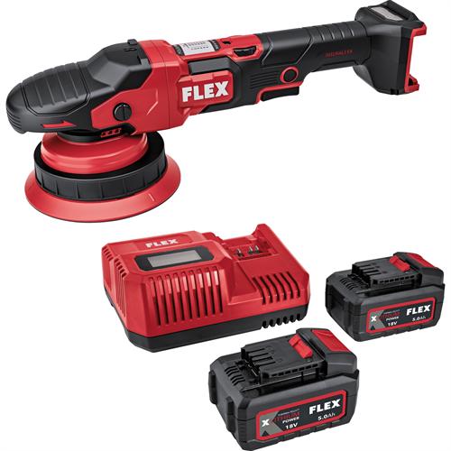 Flex polermaskine XCE 8 150 18-EC/5,0 sæt 533...