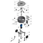 Baron Topbolt med kugle 50642