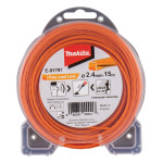 Makita NYLON TRÅD 2.4-15M 4 KANT E-01797