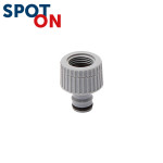 Siroflex 4408 E 1/2" og 3/4" hanekobling indvendig gevind. 06.408