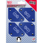 BGS Svejsemagnetsæt holder 4kg. 4 dele 45/90/135G. BBGS3004