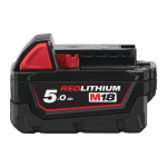 Milwaukee batteri M18 B5 5,0AH Li-ION 4932430483