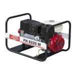 Fogo FH8220W svejsegenerator 220 amp, benzin 400/230v, 7,2/3,9 kva, Honda motor 59810W