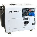 ITC DG7800SET generator 400/230v, 8,1/5,8 kva 12 l. tank, lyddæmpet, AVR, ITC motor 59665