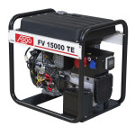 Fogo FV15000TE generator 400/230v, 14,5/6,0 kva 45 l. tank, el-start, Vanguard motor, 59460TE