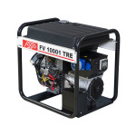 Fogo FV10001TRE generator 230v, benzin, 9,5 kw 45 l. tank, AVR, el-start, Vanguard motor, 59280TRE