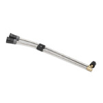 Dobbelt strålerør 50 cm rustfri u/nippel - Reno 163927